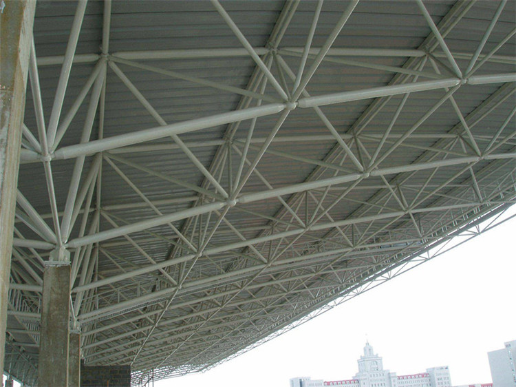 华阴学院体育场网架工程